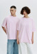 Ivory color unisex mega oversize T-shirt 